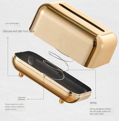 Cromado Tissue Box