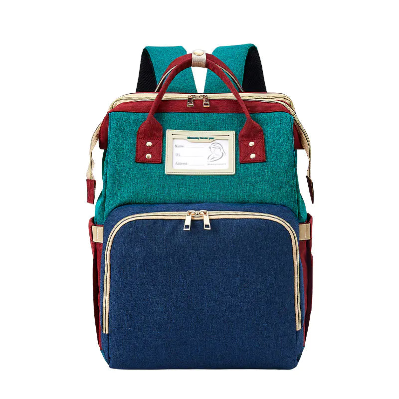 Portable Multi-Purpose Baby Crib Mummy Bag Backpack